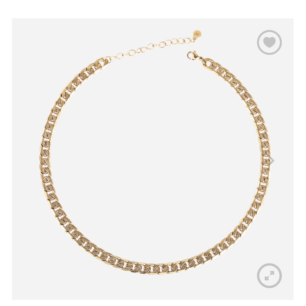 Naetur pressed chain necklace